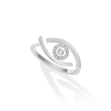 Ringe, Weißgold, Messika Lucky Eye Ring