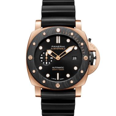 Herrenuhr, Automatik, Panerai Submersible Goldtech™ OroCarbo - 44mm