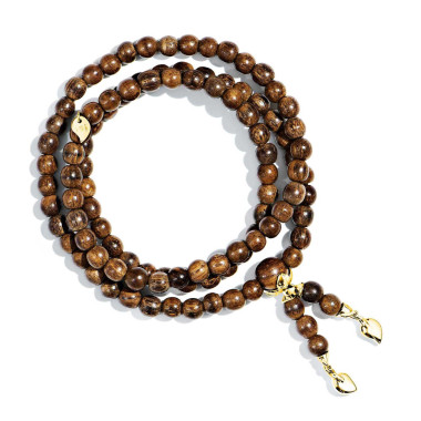         Gelbgold, Armschmuck, Tamara Comolli INDIA Armband mit Snakewood Medium