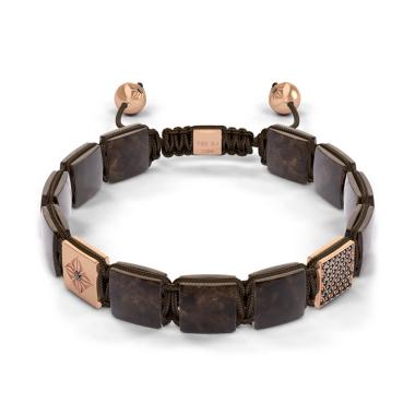 Armschmuck, Roségold, Shamballa Jewels Lock Armband