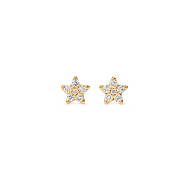         Gelbgold, Ohrringe, Ole Lynggaard Copenhagen Shooting Stars Ohrstecker groß