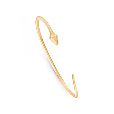         Gelbgold, Armschmuck, Ole Lynggaard Copenhagen Snakes Armreif mini