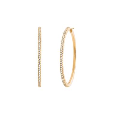 Ohrringe, Gelbgold, Ole Lynggaard Copenhagen Love Bands Creolen