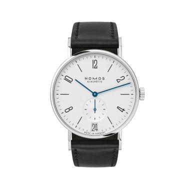 Unisex, Handaufzug, NOMOS Glashütte Tangente 38 Datum