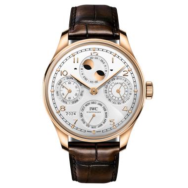 Herrenuhr, Automatik, IWC PORTUGIESER PERPETUAL CALENDAR 44