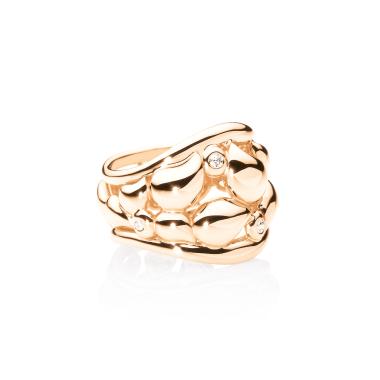 Ringe, Roségold, Tamara Comolli SIGNATURE LACE Ring L