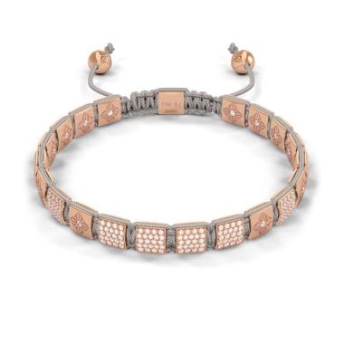 Armschmuck, Roségold, Shamballa Jewels Lock Armband
