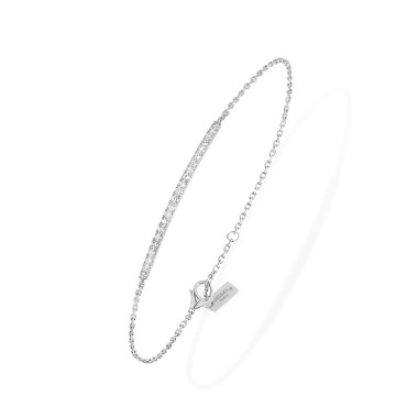         Weißgold, Armschmuck, Messika Gatsby Bar Armband