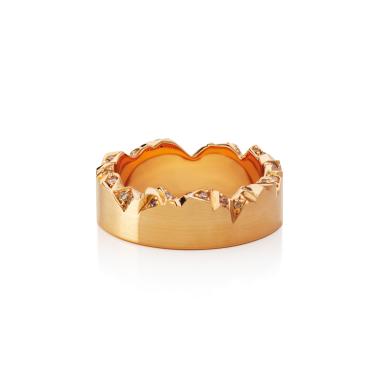 Ringe, Rotgold, Schmuckwerk Ring Alpenring