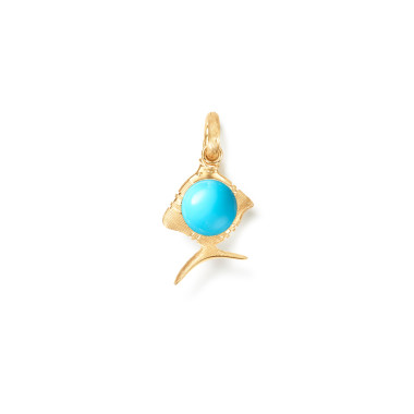         Gelbgold, Halsschmuck, Ole Lynggaard Copenhagen Young Fish Charm