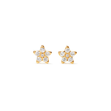         Gelbgold, Ohrringe, Ole Lynggaard Copenhagen Shooting Stars Ohrstecker Mini