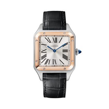 Damenuhr, Quarzwerk, Cartier Santos-Dumont