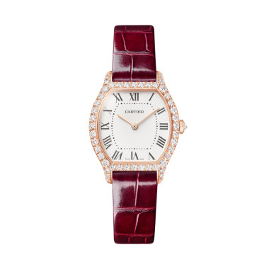         Damenuhr, Quarzwerk, Cartier Tortue
