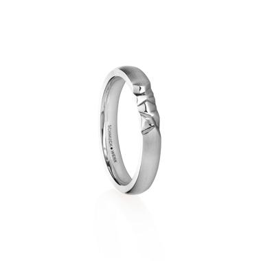 Ringe, Weißgold, Schmuckwerk Ring Alpenring