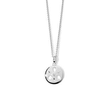         Weißgold, Halsschmuck, Tamara Comolli SAND DOLLAR Anhänger Small