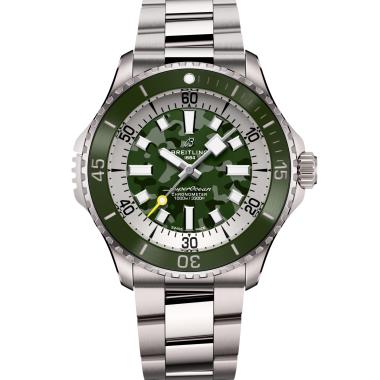 Herrenuhr, Automatik, Breitling Superocean Automatic 46 Super Diver