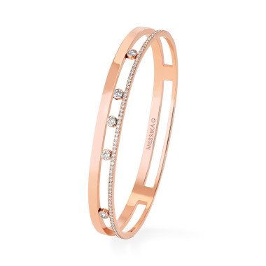         Roségold, Armschmuck, Messika Move Romane Armreif