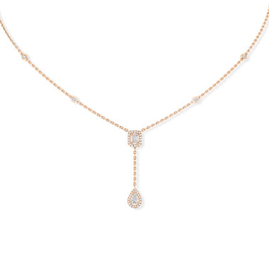         Roségold, Halsschmuck, Messika My Twin Tie Halskette