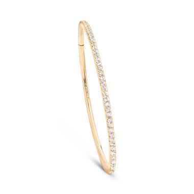 Armschmuck, Gelbgold, Ole Lynggaard Copenhagen Love Band Armreif gerade