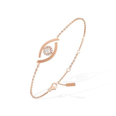 Armschmuck, Roségold, Messika Lucky Eye Armband