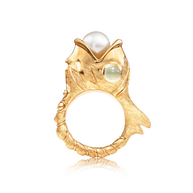 Ringe, Gelbgold, Ole Lynggaard Copenhagen Young Fish Ring