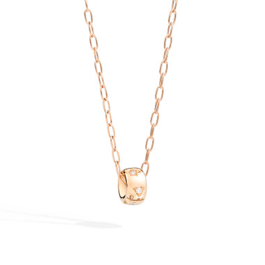         Roségold, Halsschmuck, Pomellato Iconica Halskette mit Anhänger