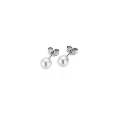 Ohrringe, Weißgold, Gellner BASICS Ohrstecker