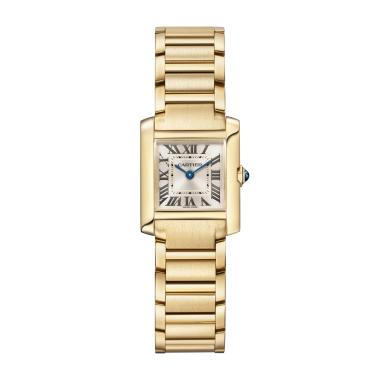 Damenuhr, Quarzwerk, Cartier Tank Française