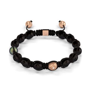 Armschmuck, Roségold, Shamballa Jewels Braided Armband