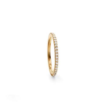 Ringe, Gelbgold, Ole Lynggaard Copenhagen Love Band Ring