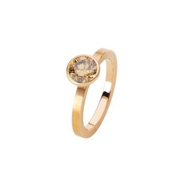 Ringe, Rotgold, Schmuckwerk Alpen Solitairering