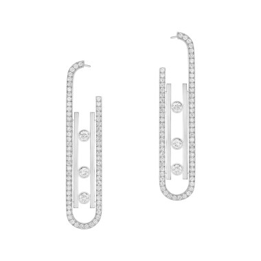         Weißgold, Ohrringe, Messika Move 10th Ohrringe KM