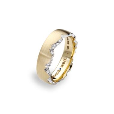 Ringe, Gelbgold, Schmuckwerk Ring Alpenring