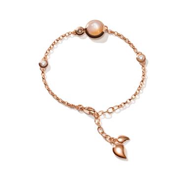 Armschmuck, Roségold, Tamara Comolli BOUTON Armband Mini Chain 'Camel' small/medium