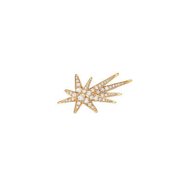        Gelbgold, Ohrringe, Ole Lynggaard Copenhagen Funky Shooting Stars Ohrstecker