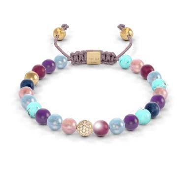 Armschmuck, Gelbgold, Shamballa Jewels Non-Braided Armband