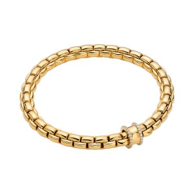 Armschmuck, Gelbgold, FOPE Eka Flex'it Armband