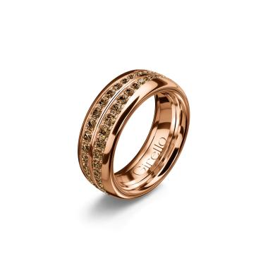 Ringe, Roségold, Girello Waves Ring