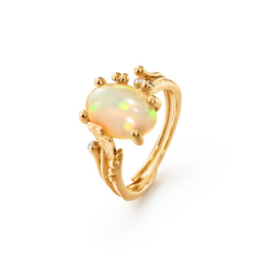         Gelbgold, Ringe, Ole Lynggaard Copenhagen BoHo Ring klein