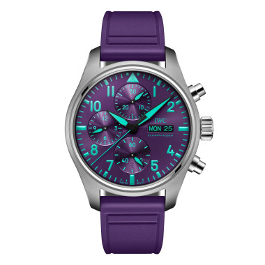         Damen- und Herrenuhr, Automatik, IWC Schaffhausen Pilot's Watch Chronograph 41 Mercedes-AMG PETRONAS Formula One™ Team
