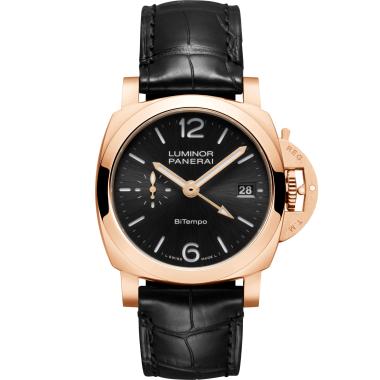Unisex, Automatik, Panerai Luminor Quaranta BiTempo Goldtech™