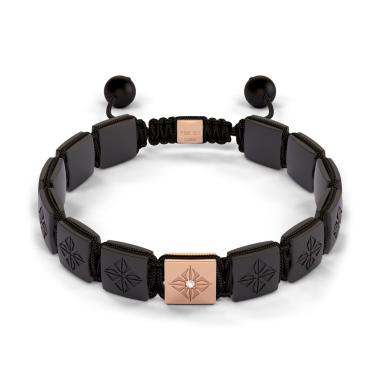 Armschmuck, Roségold, Shamballa Jewels Lock Armband