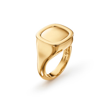        Gelbgold, Ringe, Ole Lynggaard Copenhagen Cushion Ring