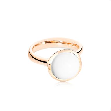Ringe, Roségold, Tamara Comolli BOUTON Ring large Cacholong