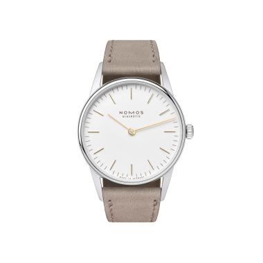 Damenuhr, Handaufzug, NOMOS Glashütte Orion 33 Duo