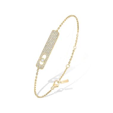Armschmuck, Gelbgold, Messika My First Diamond Armband