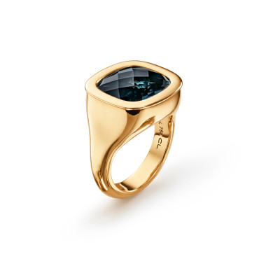         Gelbgold, Ringe, Ole Lynggaard Copenhagen Cushion Ring