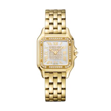 Damenuhr, Quarzwerk, Cartier Panthère de Cartier