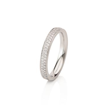 Ringe, Platin, Schmuckwerk Ring Alpenring