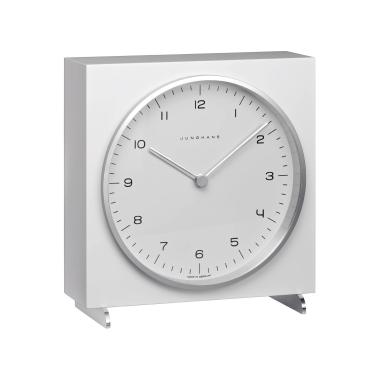 Tischuhr, Quarzwerk, Junghans max bill Tischuhr 
